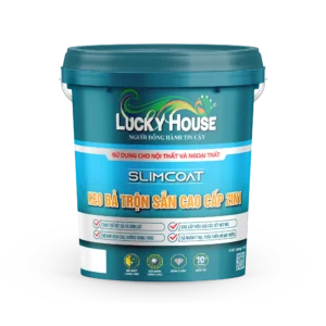 Keo bả trộn sẵn 2in1 Slimcoat